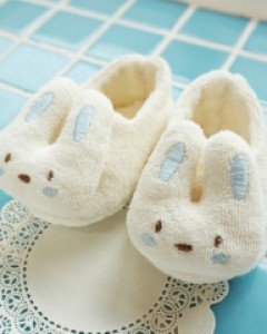 [옹아리]2023년 토끼띠 오가닉 테리토끼 아기신발만들기 태교바느질(DIY)